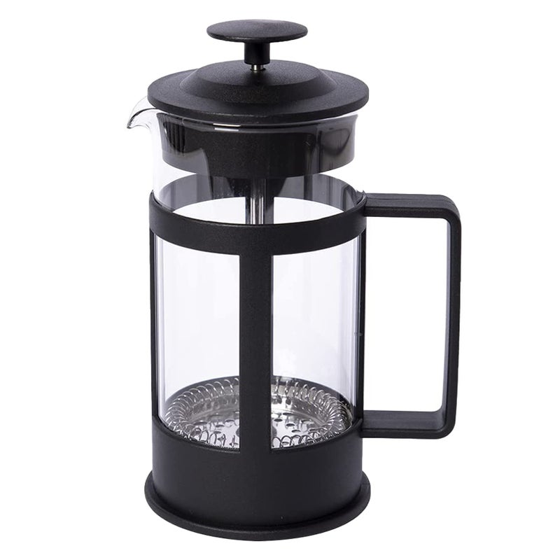 N.C NC Freh Press Coffee Maker Travel & Camping Coffee Pot Double Walled Insulated Coffee & Tea Brewer Pot Cold Brew Heat Resistant Office Supplies with Superior Filtration Thoughtful Gifts (800ml) - Image 1