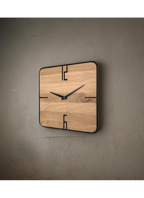 Introducing the Artisquare Wooden Square Wall Clock, A Timeless Blend of Elegance and Craftsmanship