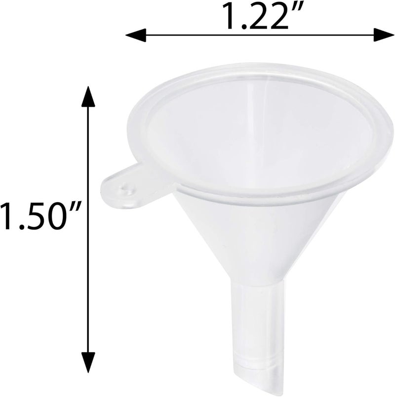 JUVITUS 2 oz Amber Glass Boston Round Black Treatment Pump Bottle (6 pack) + Funnel Refillable Empty Storage Containers Practical design alternatives - Image 5