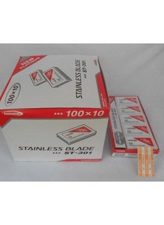 DORCO Wennow Dorco St301 Platinum Double Edge Razor Blades / 1Case (1000 Blades)  - Image 2