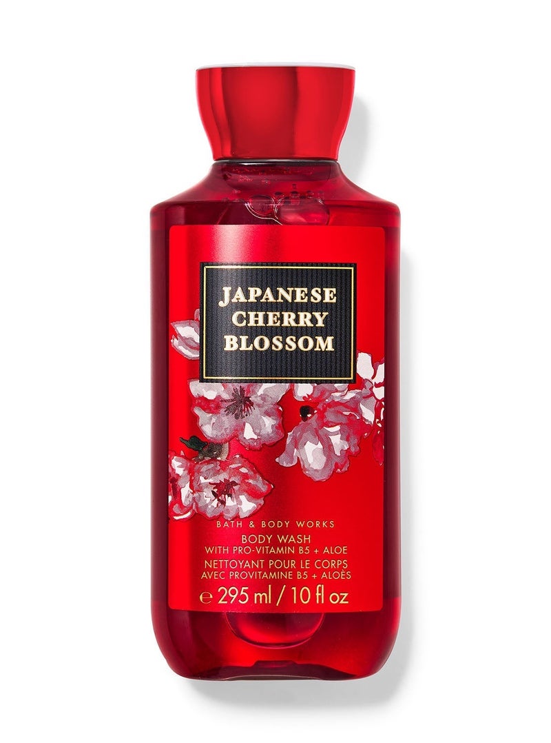 Bath & Body Works Japanese Cherry Blossom Body Wash & Japanese Cherry Blossom Mist Bundle - Image 2