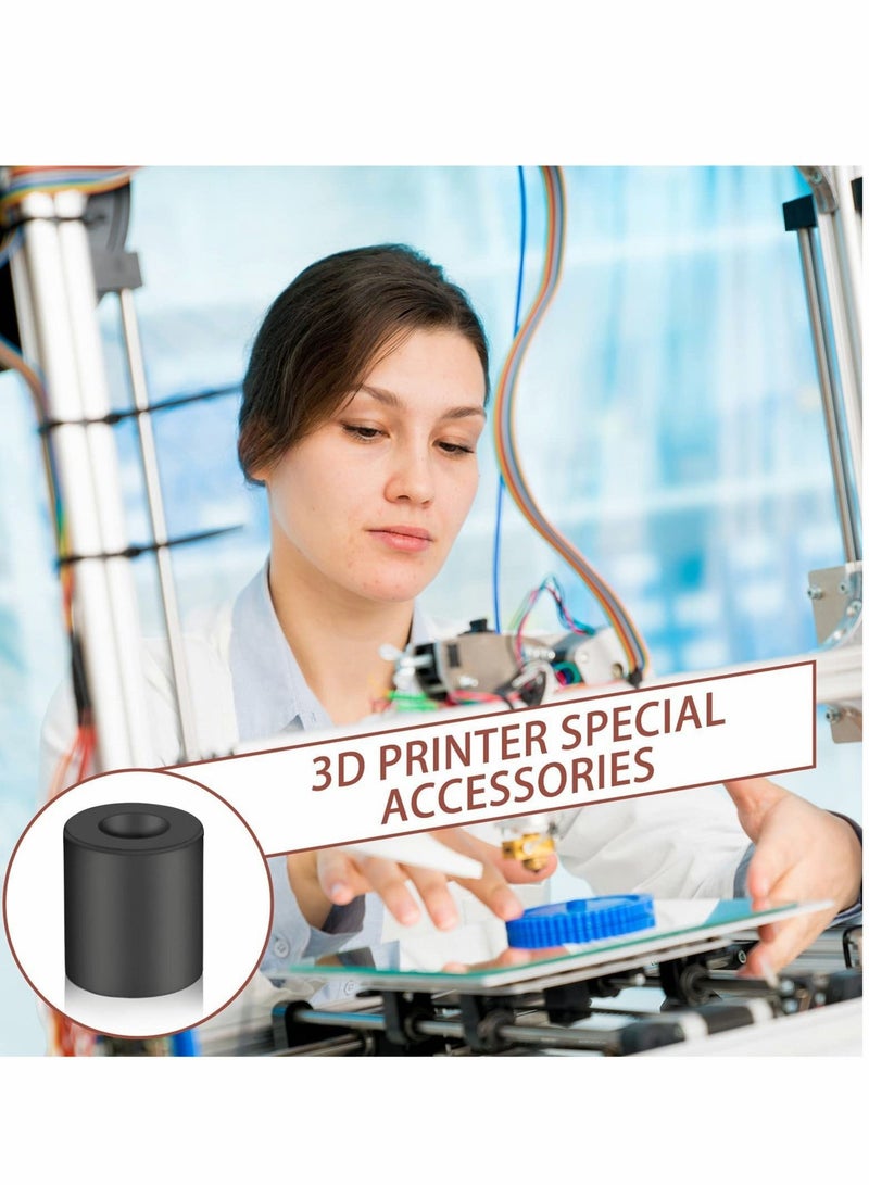 3D Printer Heat Bed Leveling Parts, 8 Pcs Silicone Solid Column, Stable Hot Bed Tool Heat-Resistant Buffer - Image 3