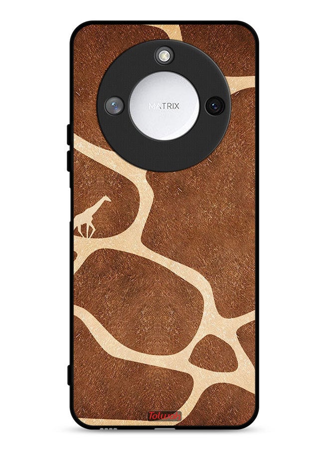 Tolwak Honor X9c Smart 5G Protective Case Cover Giraffe Skin  - Image 1