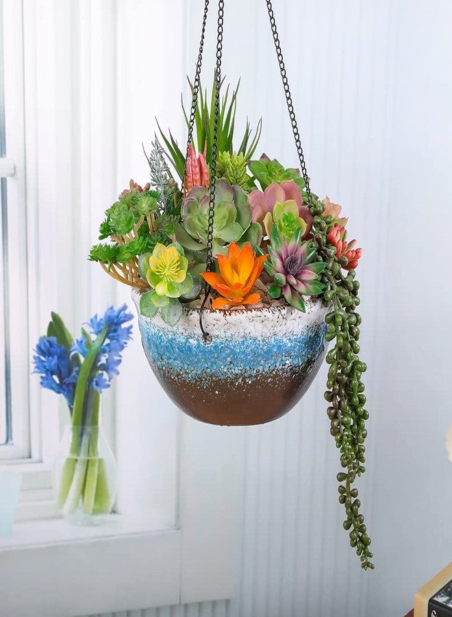 COTSEN 18 Pack Artificial Succulents Realistic Textured Fake Succulents Unpotted Artificial Cactus Plant Suitable for Garden Home Office Greening and Decoration - Image 4