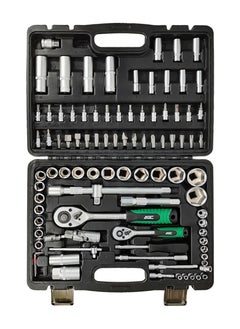 Agc AGC 94 Pcs Professional Socket Wrench Set Mechanic Spanner Tool Box For Car Home Tools Box KSD094  - Image 3