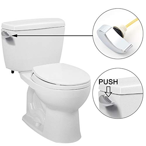 iFealClear 2PCS Brass Toilet Tank Flush Lever Replacement Compatible with TOTO THU068#CP for St743S, St454E, Side Mount Toilet Trip Lever, Easy to Install, Chrome - Image 5