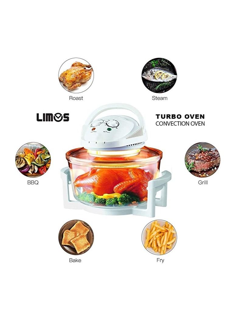 LIMOS Turbo Oven 17 Liter Transparent White - Image 2
