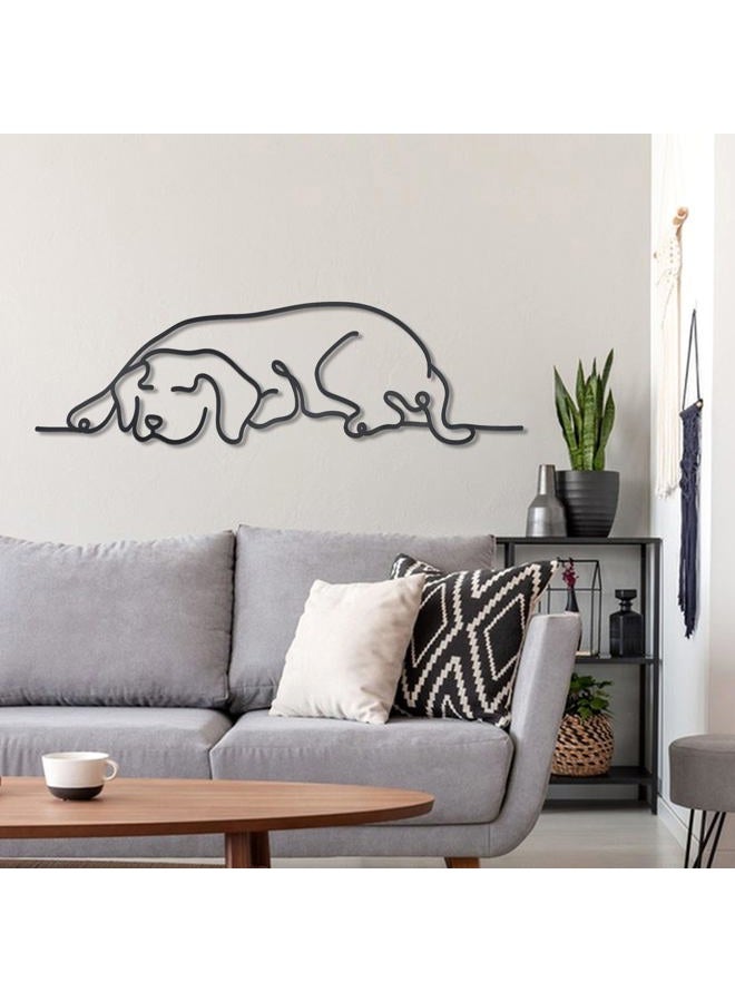 OYEFLY Metal Dog Wall Decor,Minimalist Dog Wall Art (style 1) - Image 5