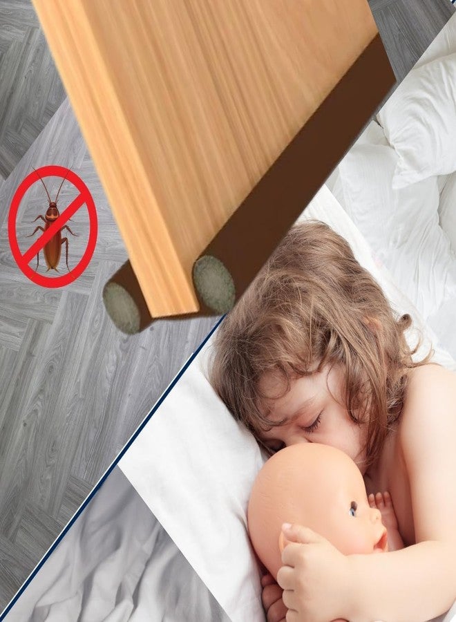 MS QUALITY ZONE Door Draft Stopper for Home | Soundproof & Weatherproof Door Seal Blocker | Blocks Noise, Dust, Cold Air & Insects Reusable Door Guard (2 Pack, 90 x 7 cm) - Image 2