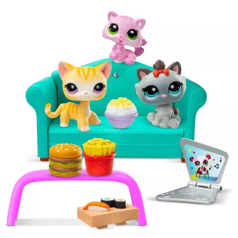 Littlest Pet Shop Diner Dash Play Pack (9 Pieces) - Image 2