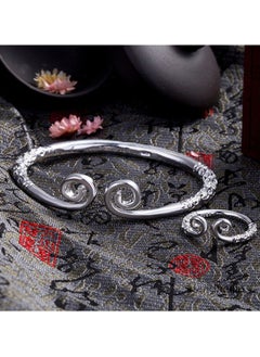 Hanghaijia Unisex Vintage Monkey King Wukong Buddhist Tightening Spell true love forever Bracelet  - Image 4