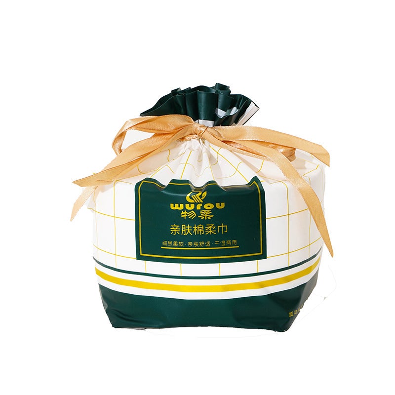 Material Soft Disposable Face Towel Roll Type Extra Thick Pearl Pattern Facial Tissue Manufacturers Makeup Remover Cotton Soft Towel - Image 1