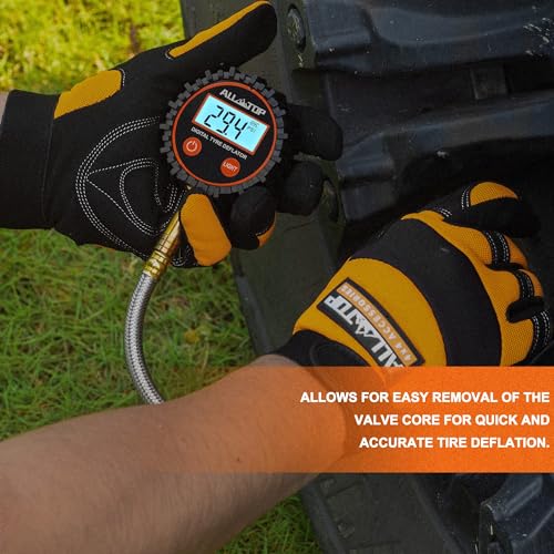 ALL-TOP 4x4 Digital Tire Deflator kit, Professional Tire Pressure Gauge, Air Down Master, Rapid Tire Deflator (250 PSI) - Image 5