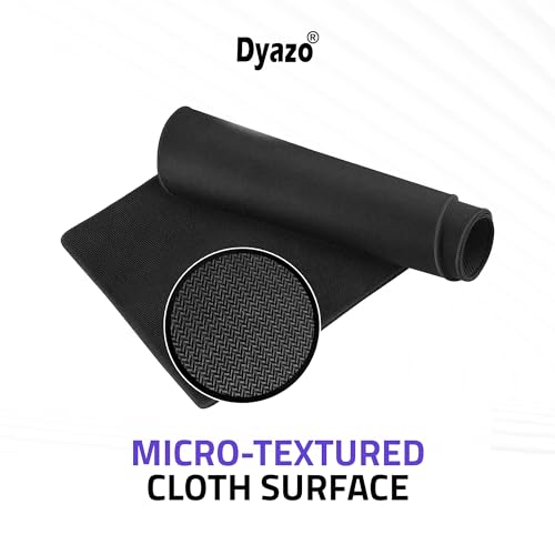 Dyazo Large Anti Slip Keyboard Shortcut Extended Desk mat/Mouse Pad with PS |AI | CDR | PR | Word | excel | PPT Shortcut Keys Computer mat for Laptop Size 800 x 300 x 3 mm (Black No Logo) - Image 5