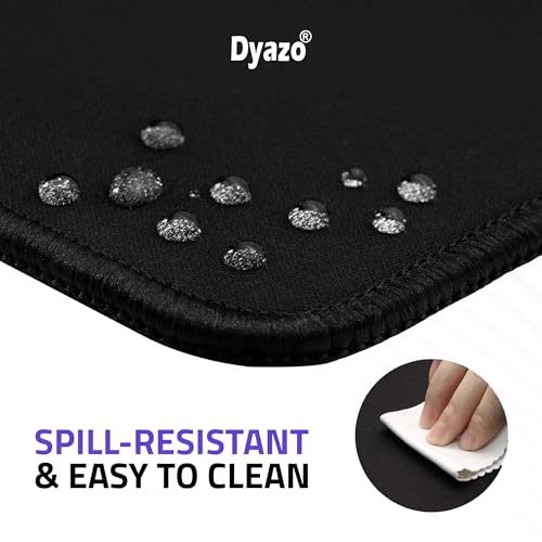 Dyazo Large Anti Slip Keyboard Shortcut Extended Desk mat/Mouse Pad with PS |AI | CDR | PR | Word | excel | PPT Shortcut Keys Computer mat for Laptop Size 800 x 300 x 3 mm (Black No Logo) - Image 3