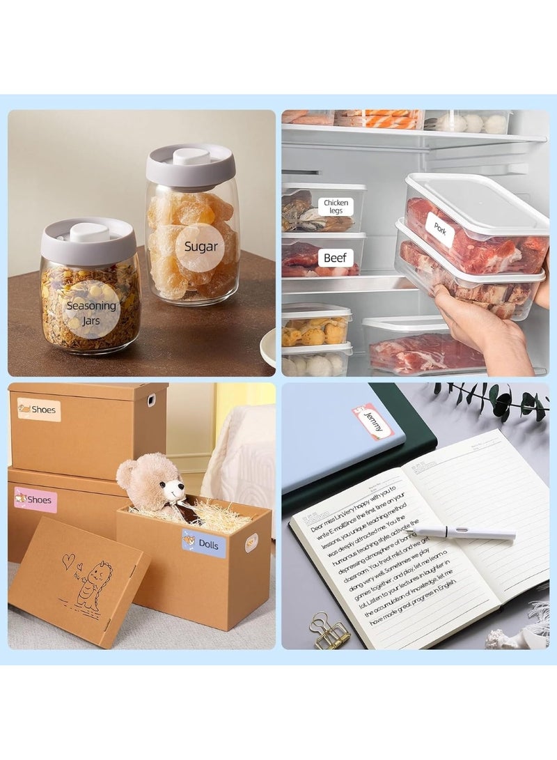 Generic 320 Pcs Self-Adhesive Label Stickers Roll 30x20mm for Multipurpose Use - Image 4