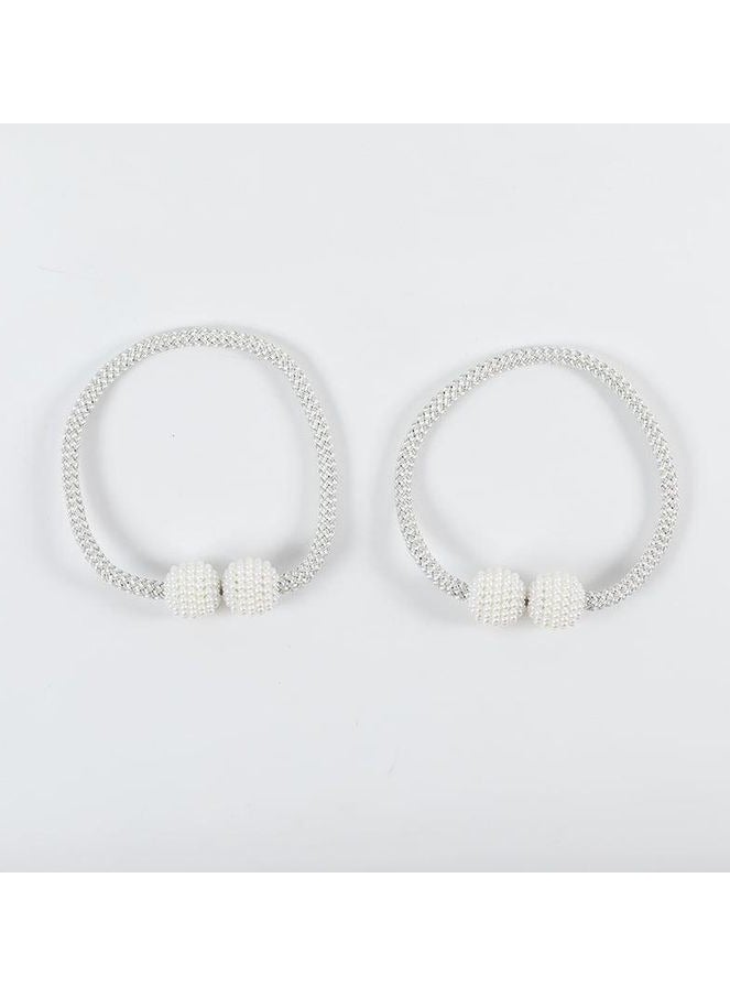 Pearl magnetic curtain ties (2 pieces) - Image 1