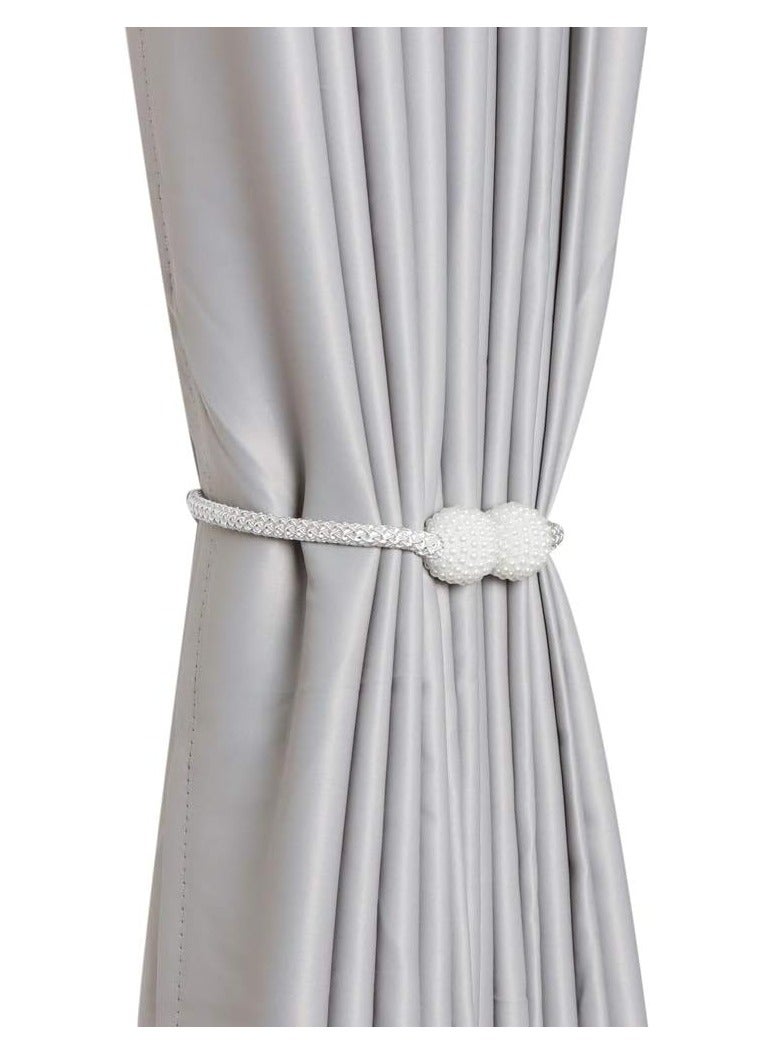 Pearl magnetic curtain ties (2 pieces) - Image 2