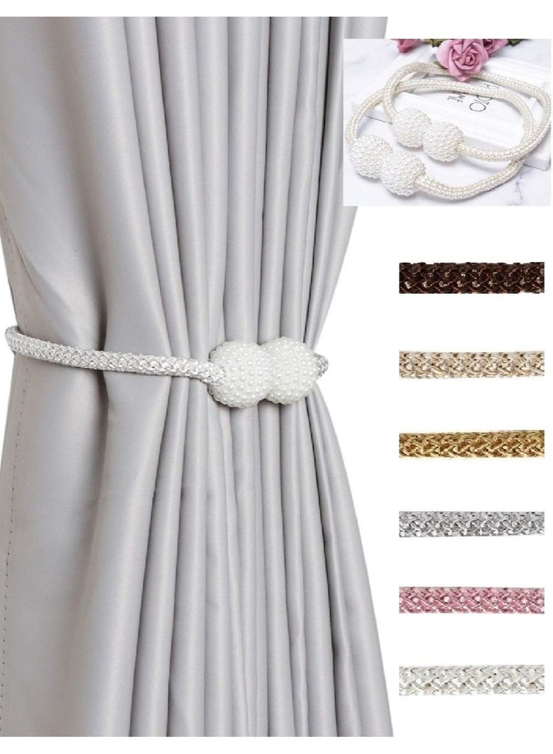 Pearl magnetic curtain ties (2 pieces) - Image 3