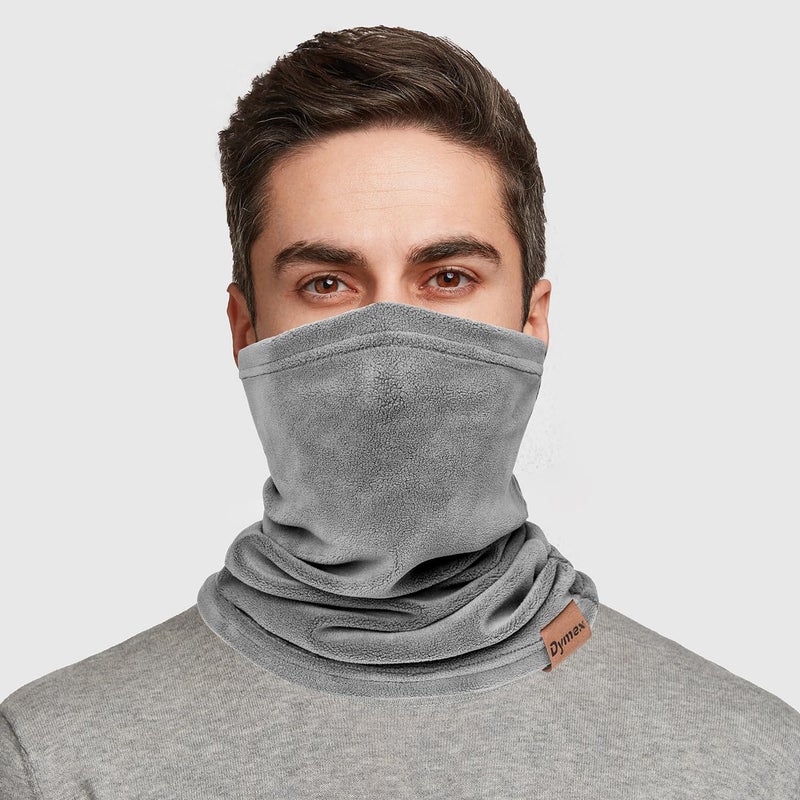 Dymex Neck Warmer Winter Neck Gaiter Face Mask Balaclavas for Women Men, Soft Fleece Face Cover Mask for Skiing Motorcycle-2 Pack - Image 2