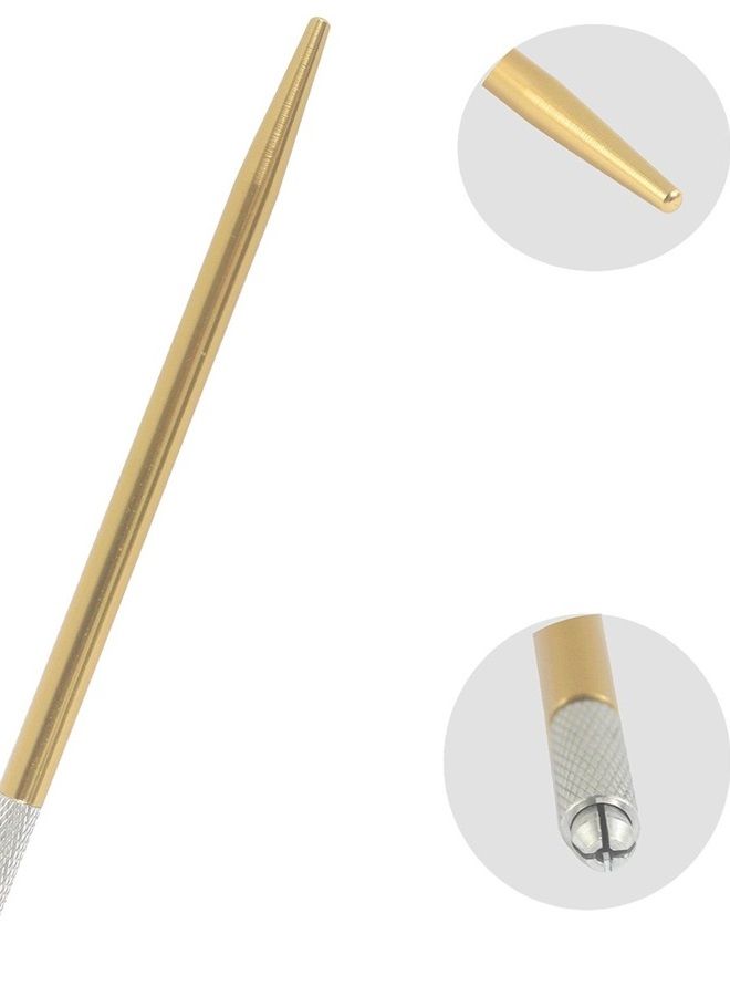 Xiaoyu 7PCS Colors Professional Manual Fog Eyebrow Tattoo Microblading Pen Needle Tip Holder Tool Supply for Permanent Makeup Cosmetic Tool - Image 2