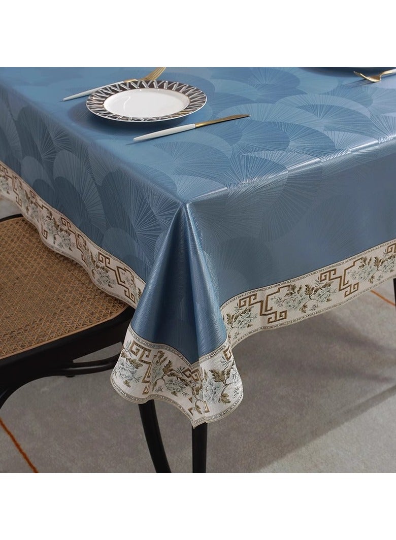EBMINI New Waterproof Oil Resistant Heat-Resistant Washable PU Tablecloth  - Image 1