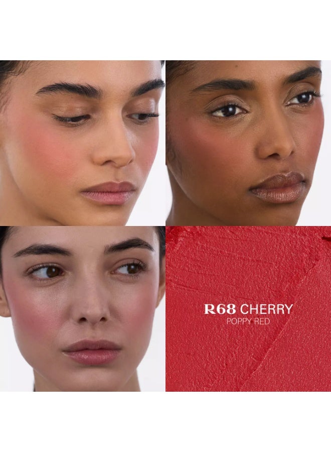 برادا بلاشر برادا Touch Cream-to-Powder Soft Blur – R68 CHERRY 3.5 جم | بلاشر كريمي مطفي طويل الثبات - Image 2