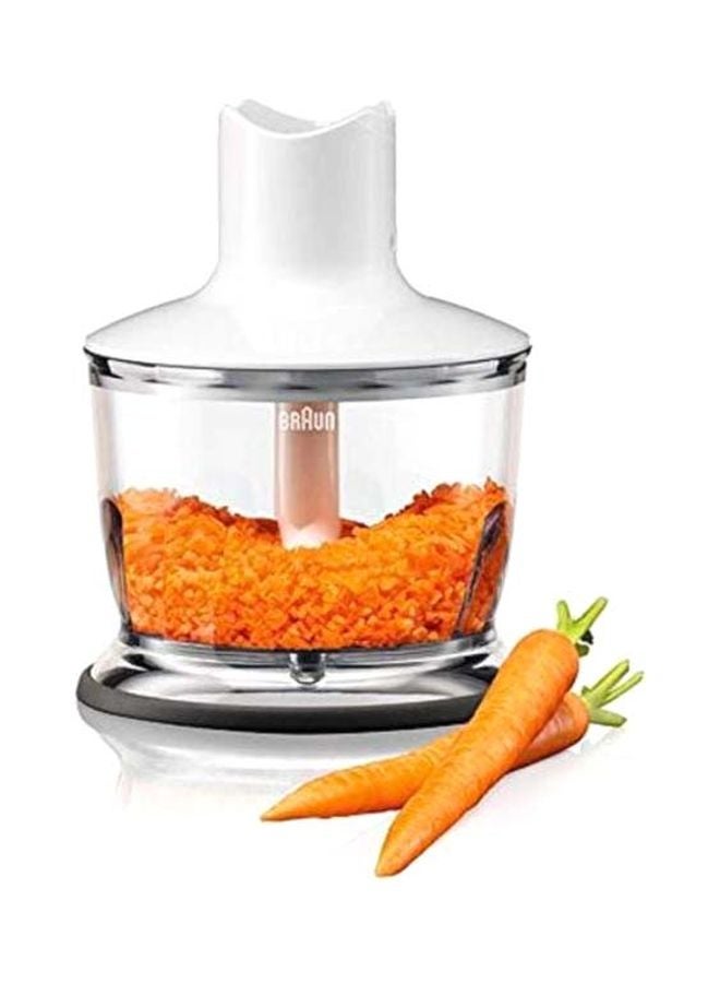 براون قطاعة مع مخفقة 500 ml 600 W MQ535 أبيض/ رمادي - Image 5