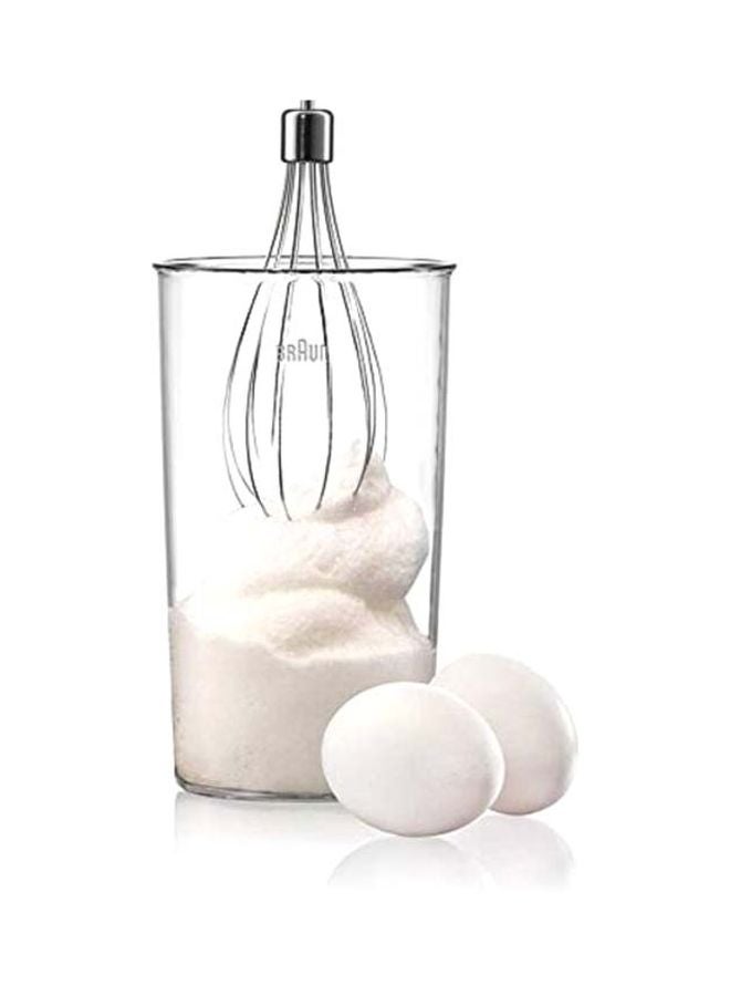 براون قطاعة مع مخفقة 500 ml 600 W MQ535 أبيض/ رمادي - Image 4