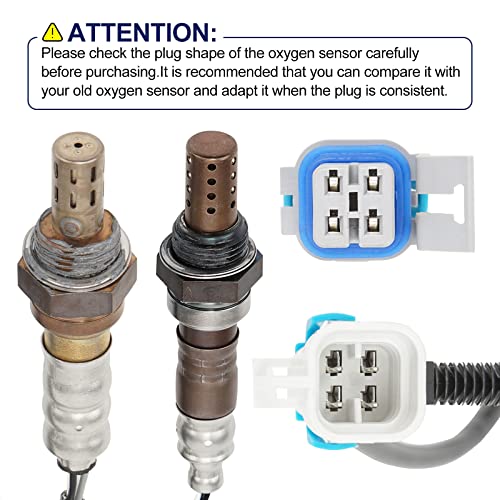 JOYOMSTW O2 Oxygen Sensor Upstream Downstream - Replacement for 2008-2013 Cadillac Escalade Chevy Avalanche Silverado 1500 Suburban Tahoe GMC Sierra Yukon - O2 Sensors Replaces 213-4229 213-3866 4PCS - Image 3