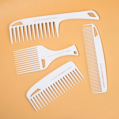 Cricket Ultra Smooth Coconut Conditioning Comb – Infused with Coconut Oil & Keratin for Frizz-Free Shine and Hydration, Ideal for Mid-Length, Thick, and Textured Hair - Image 5