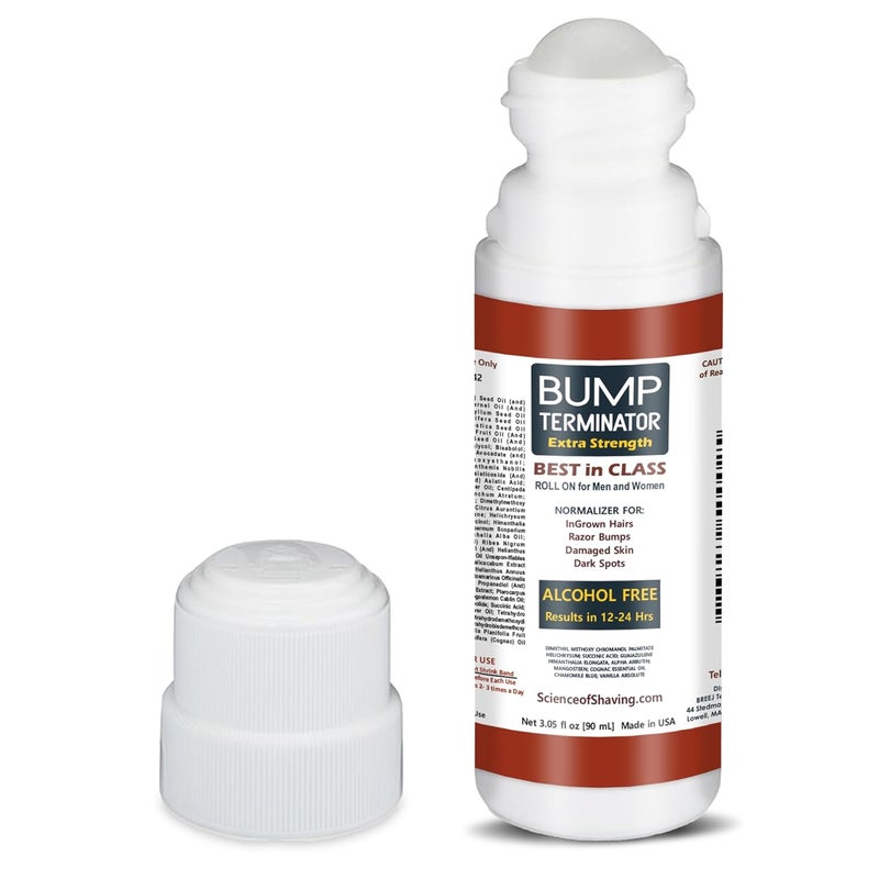 Razor Bumps and Ingrown Hair Treatment Folliculitis Treatment Back Of Head Bumps Remover  Roll On for Men  Women
