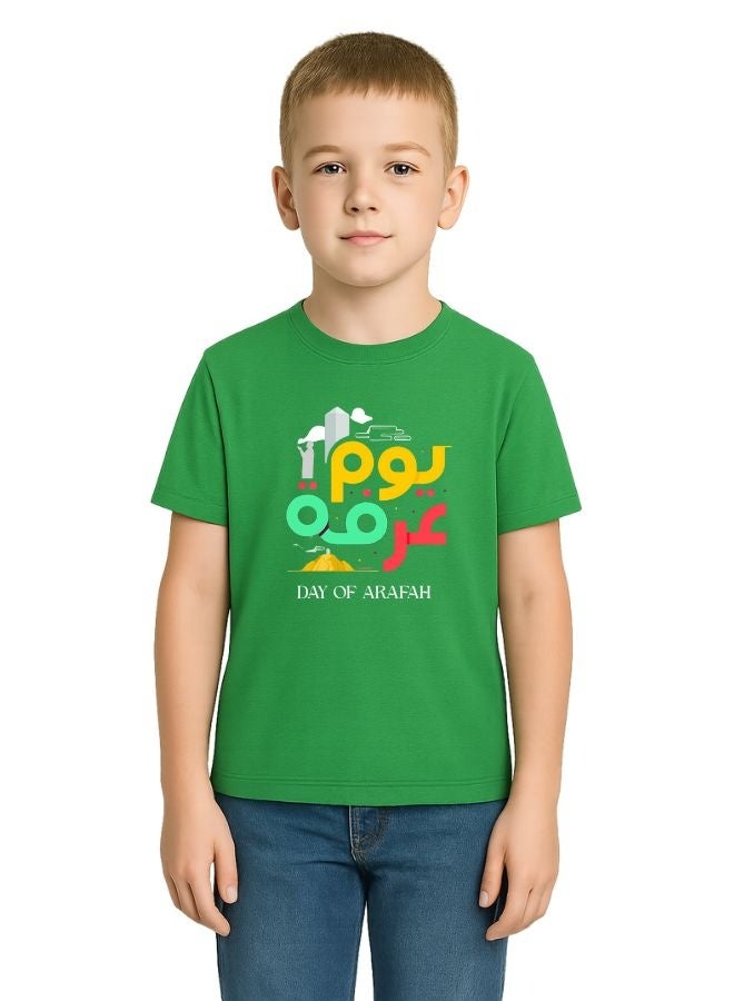 PRINTSHOP4ME Arafah Day Special Boy’s Cotton T-Shirt–Premium Quality Round Neck Short Sleeve Islamic T-Shirt For Boy | Soft Breathable Fabric | Comfortable Daily Wear  - Image 1