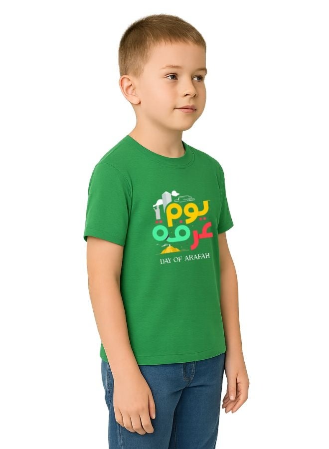 PRINTSHOP4ME Arafah Day Special Boy’s Cotton T-Shirt–Premium Quality Round Neck Short Sleeve Islamic T-Shirt For Boy | Soft Breathable Fabric | Comfortable Daily Wear  - Image 2