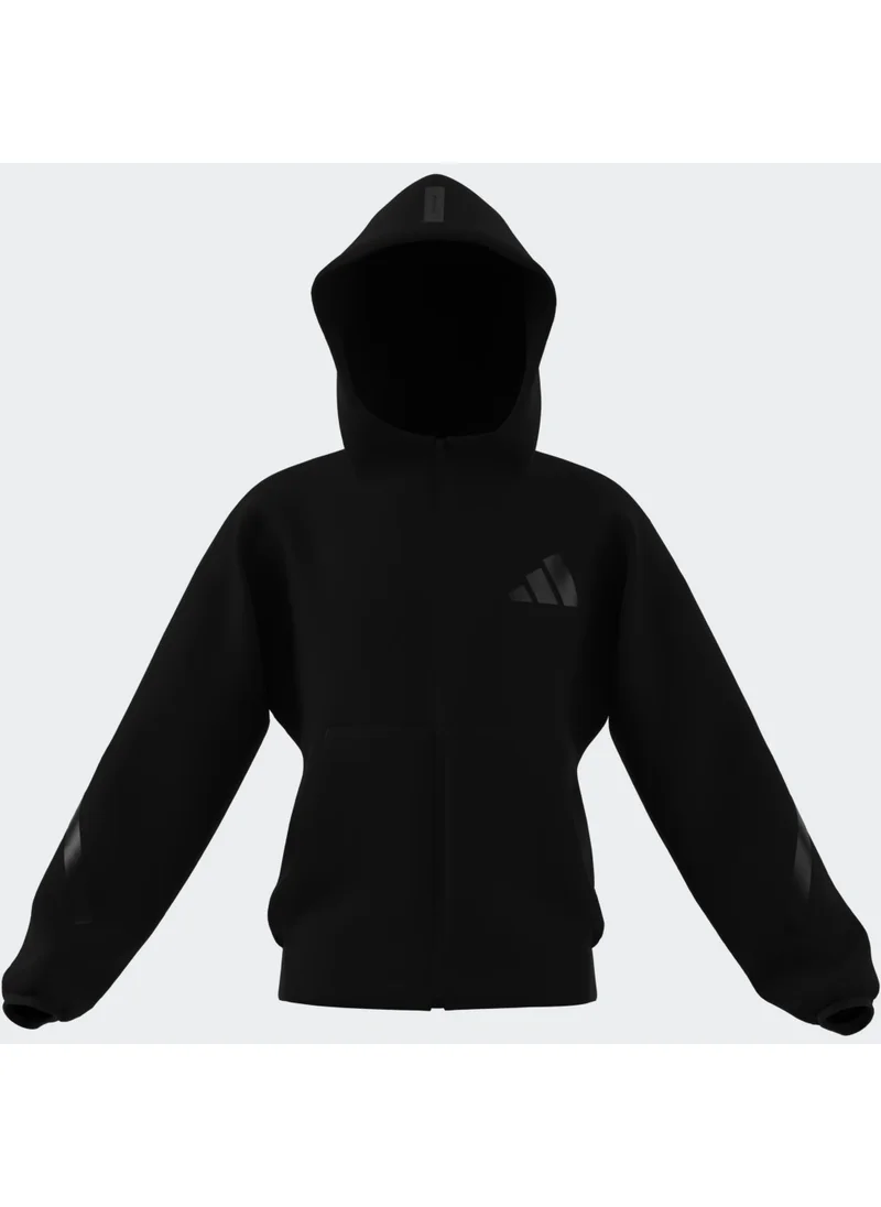 اديداس adidas Z.N.E. Full-Zip Hooded Track Jacket Kids