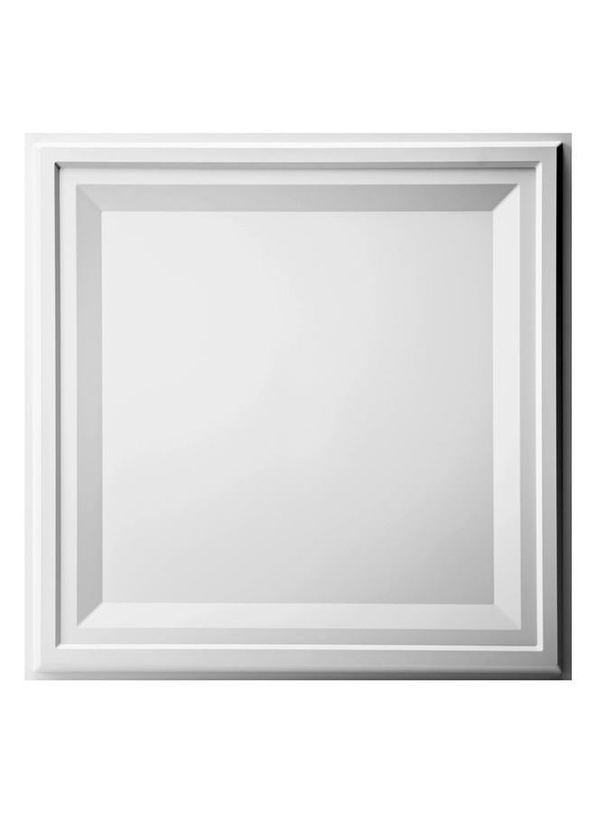 WOWSTAR 12-Pack 24"x24" Drop Ceiling Tiles, Waterproof Glue up Ceiling Panels, White - Image 1