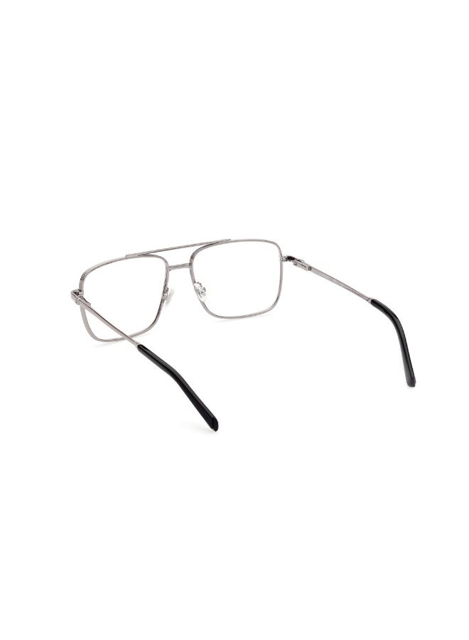 GUESS Gu50097 Navigator Metal Frames For Men Size 57, Shiny Black - Image 3