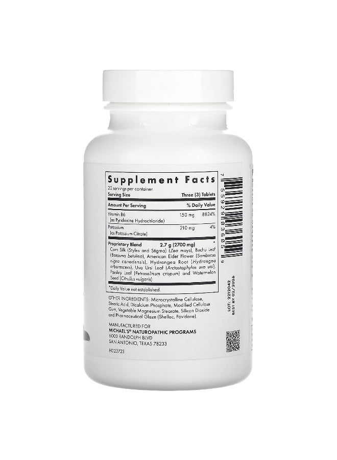 Michael's Naturopathic Michael's Naturopathic, Water Balance Factors, 60 Vegetarian Tablets - Image 2