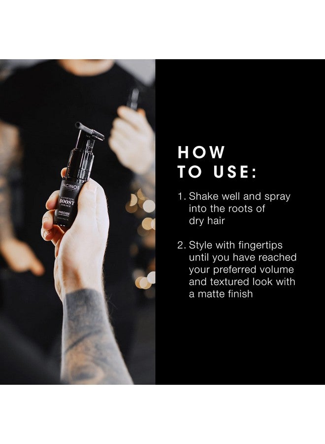 باتشينوس بودرة Pacinos Mattifying Boost - تحكم دقيق في حجم الشعر، بودرة خفيفة الوزن تضيف ملمسًا بلمسة نهائية غير لامعة والتحكم في الزيوت، 4 جرام. - Image 5