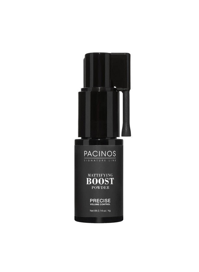 باتشينوس بودرة Pacinos Mattifying Boost - تحكم دقيق في حجم الشعر، بودرة خفيفة الوزن تضيف ملمسًا بلمسة نهائية غير لامعة والتحكم في الزيوت، 4 جرام. - Image 1