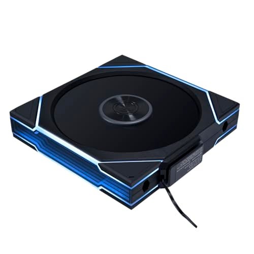 LIAN LI مروحة Lian Li UNI Fan TL Wireless 140-حزمة فردية - إشارة لاسلكية 2.4 جيجاهرتز مروحة ARGB 140MM - مرآة لانهائية - سلسلة متصلة - تأثيرات إضاءة قابلة للتخصيص - وحدة تحكم غير مدرجة ومطلوبة - سوداء (14TL1W1B) - Image 1