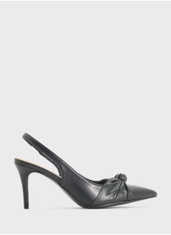 ELLA Sling-Back Pump With Knot Detail  - Image 1