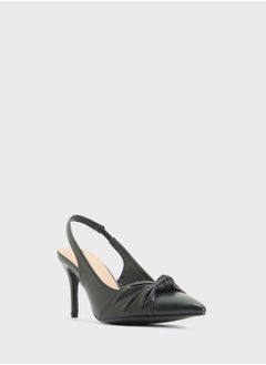 ELLA Sling-Back Pump With Knot Detail  - Image 3