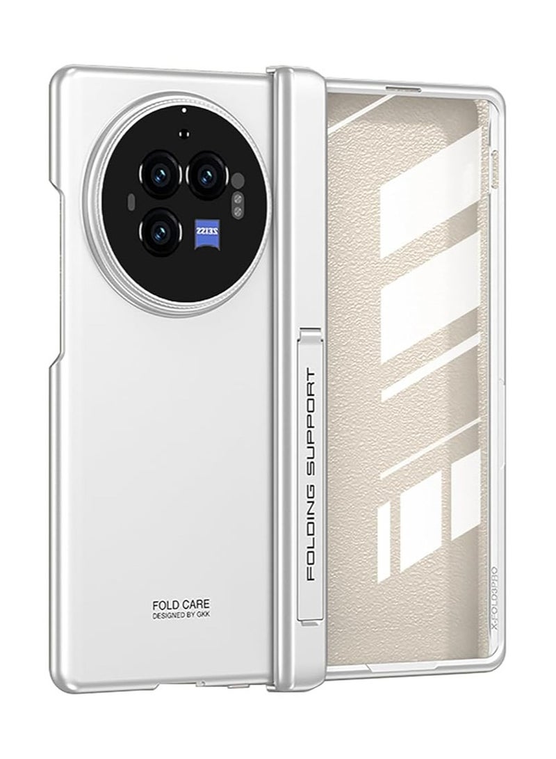 general vivo X Fold3 Pro Case Transparent with Anti-Peep Film,Supercar-Style Cover Shell,Folding Phone Holster for vivo X Fold3 Pro - Image 1