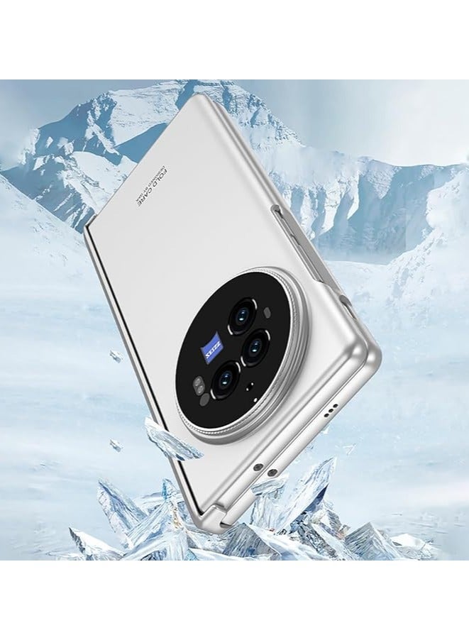 general vivo X Fold3 Pro Case Transparent with Anti-Peep Film,Supercar-Style Cover Shell,Folding Phone Holster for vivo X Fold3 Pro - Image 3