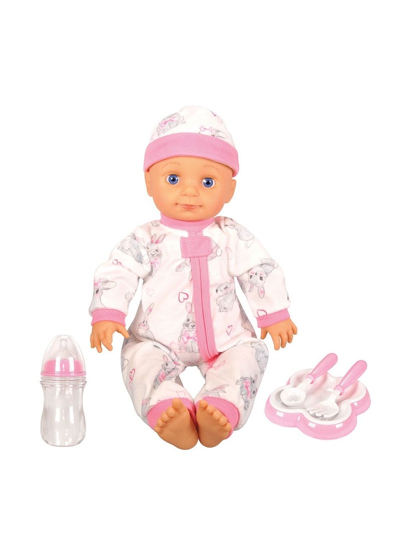 Lotus Soft Bodied Hispanic Baby Doll 18inch 