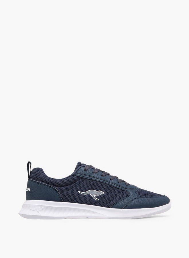 kangaROOS Men's Textured Sports Shoes with Lace-Up Closure  - Image 3
