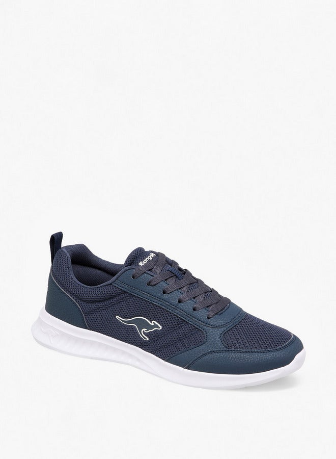 kangaROOS Men's Textured Sports Shoes with Lace-Up Closure  - Image 2
