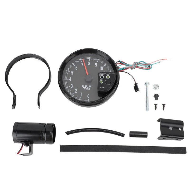 CNSPEED Car Tachometer 7 Color Display Gauge - High Accuracy RPM Meter for 4 6 8 Cylinder Engine Vehicles - Secure Installation Car RPM Gauge for Everyday Driving - Image 1