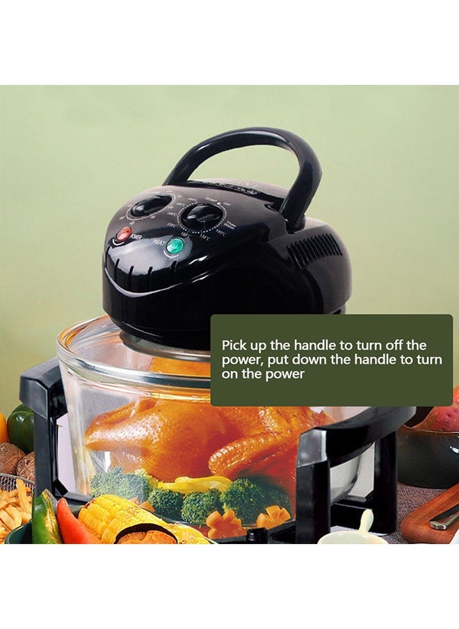 يولو - مطبخ صحي مقلاة الهواء، 12L 1300W مقلاة الهواء بدون زيت عملية سهلة - Image 1